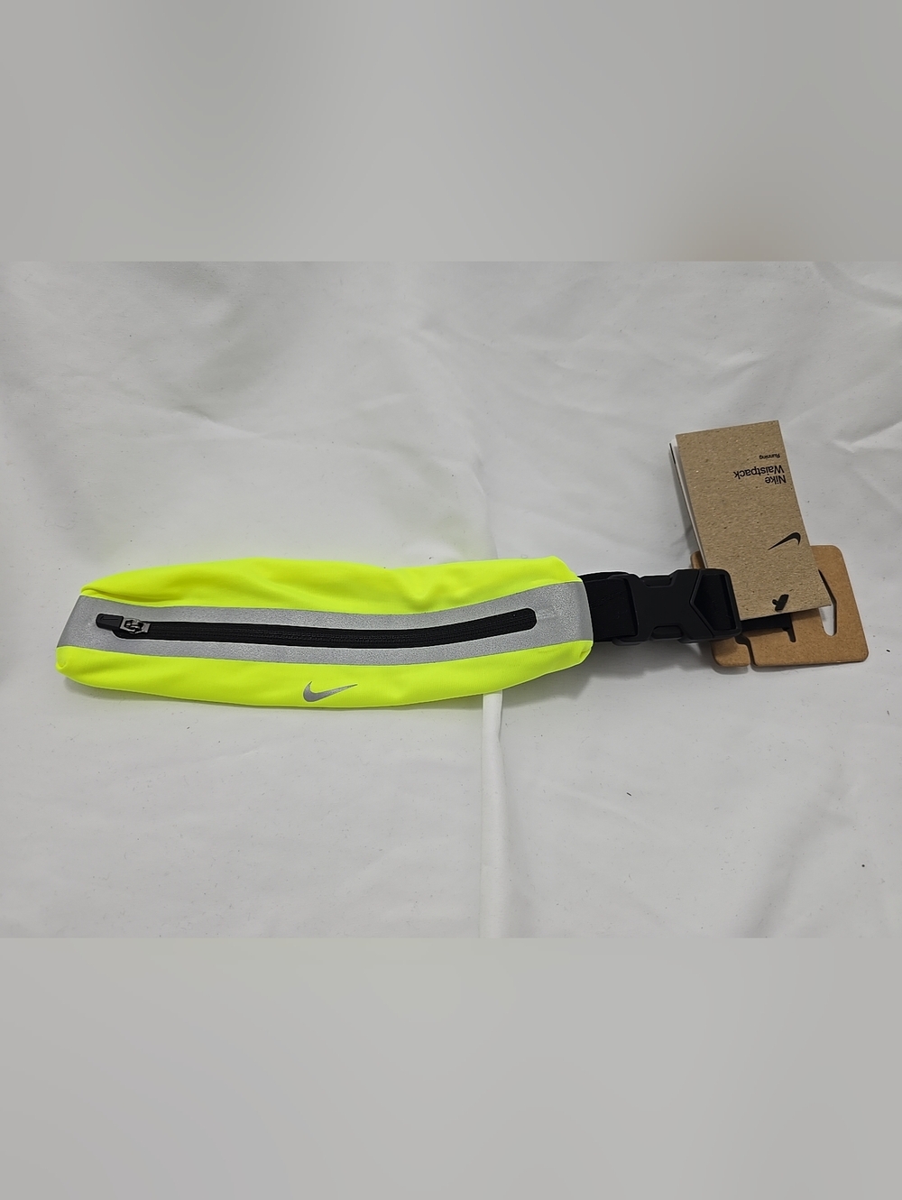 NWT Nike Running Lightweight Stretch Waistpack Unisex Lime Green Bag
